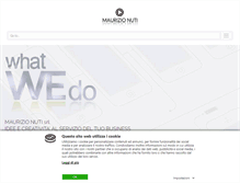 Tablet Screenshot of maurizionuti.com